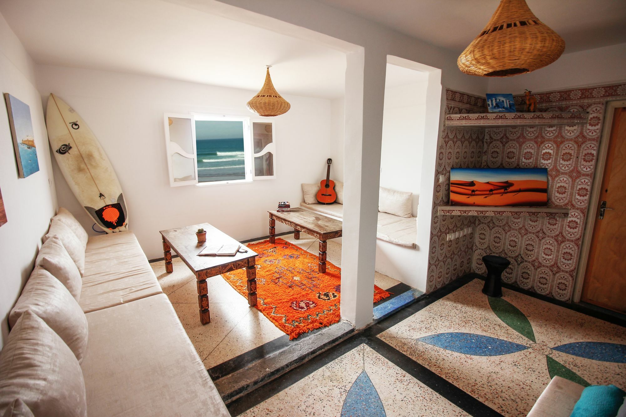 Blue Waves Surf House Hotell Agadir Eksteriør bilde